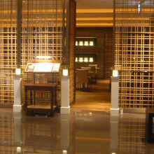 ホテル日航立川の食堂です。とてもきれいで感じが良いです。