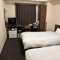 ツインルームのシングルユースでした