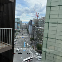 ちょうど良い具合に視界が抜ける客室でした