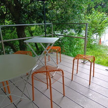 テラス席もあります