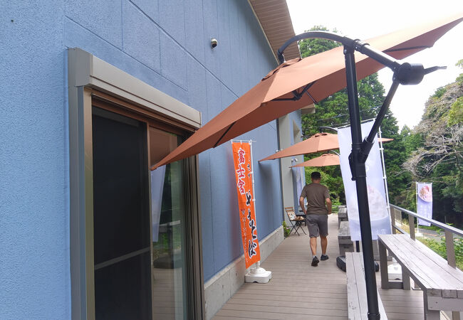 ふわふわかき氷を富士宮郊外で