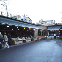 朝市がホテルの推しでした