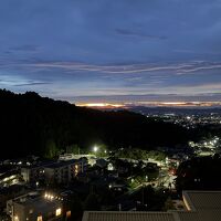 部屋から見た夜景です。
