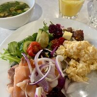 朝食バイキング