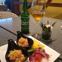 夕方のラウンジ