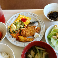 朝食。種類、味ともまあまあ。