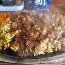 ドライカレー800円＋大盛100円