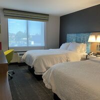 ダブルでベッドが2つ