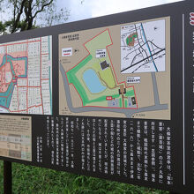 ...周辺の案内図＋説明パネルがありました。