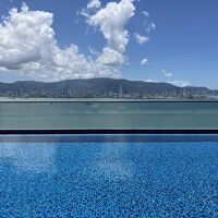 対岸のペナン島が綺麗に見えます