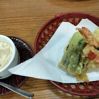 茶碗蒸しと、天ぷら