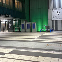 副都心線の改札がある地下