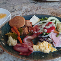 朝食ビュッフェ