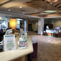 チェックインカウンター前の様子