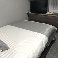 泊まった客室のベッド