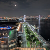 ベイブリッジ側～14階のお風呂脱衣場のテラスから