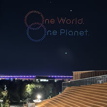 ドローンショー〝One World,One Planet.〟