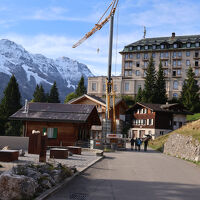 駅から見えました