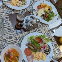 スープやサラダなど野菜がたっぷり