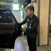 ０時を大きく回っての到着