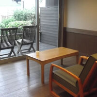 ゆっくりできるフリースペース　無料ドリンクも