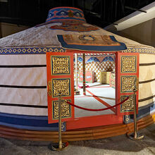 モンゴル帝国時代のゲル