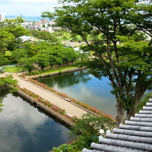三重櫓からの眺め