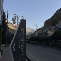 山々が迫ってます