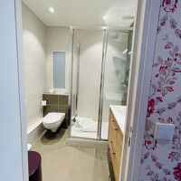 バスタブはありませんでしたが広くて使いやすい洗面所でした。