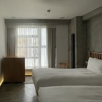 コンクリートの雰囲気がお洒落