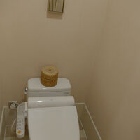 トイレルーム　電気温水便座式です