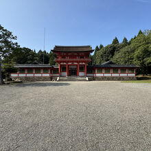 大鳥神社、本殿遠景。