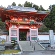 大講堂内陣には武蔵坊弁慶が碁を打った伝説の碁盤があります。秋には境内にフジバカマが咲きアサギマダラが舞っています。