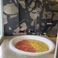 スイートのフラワーバス