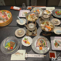 海の幸、山の幸ありで美味しく頂きました