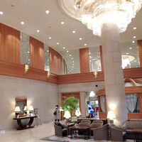 開放感あるロビー