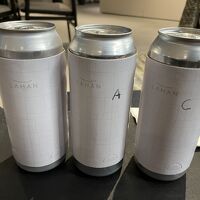 カフェテイクアウトは缶に入れてくれてびっくり