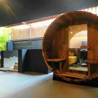 大浴場 新設のバレルサウナ