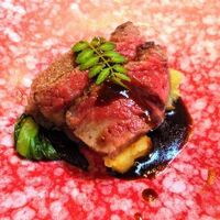 夕食 肉料理 長崎黒毛和牛のポワレ