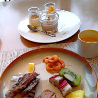 ベイウイングのレストラン（朝食）