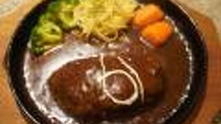 ハンバーグもぜひお勧めです