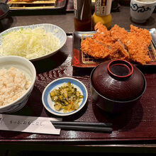 盛合わせかつ御膳