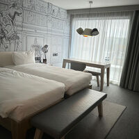 壁にはデザインが