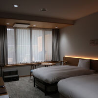 メイン棟のツイン　ゆったりしたつくり　快適