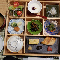 朝食　食後にセルフだがコーヒーあり