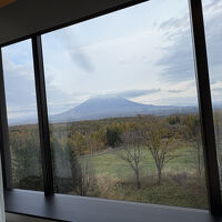 お部屋からの羊蹄山