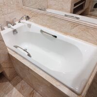 バスタブが付いている