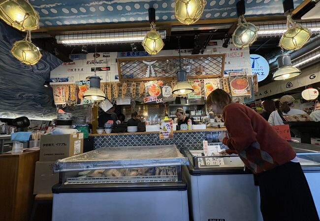 新鳥栖道の市場にて