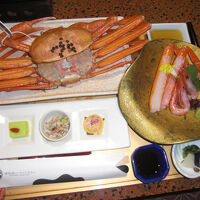 タグ付きの香住の蟹は最高に美味しかったです