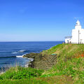 東の果てに建つ白亜の灯台　～　納沙布岬灯台
